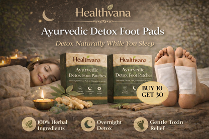 Healthvana Authentic Detox Patches (BUY 10 GET 20 FREE Pack of 30)@599